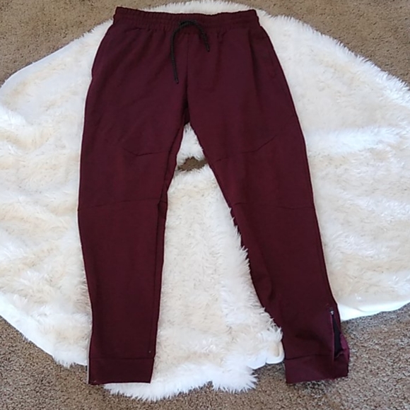 Alphalete Other - Alphalete Men's Joggers Maroon color